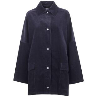 圖騰紐扣式 Totême 夹克 SS26 超大外套 女士