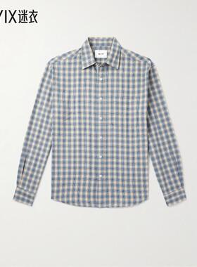 【秋季新品】Nn07 男款Deon 5465 有机棉质法兰绒衬衫 迷衣时尚