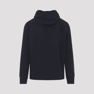 C.P. Company 男士 SS26 夹克 TOTAL SHELL-R GOGGLE 暗色聚酯