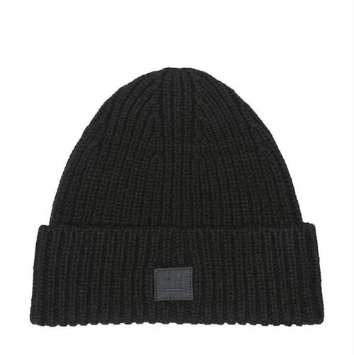 Acne Studios 艾克妮 中性（儿童） 毛线帽 Face 羊毛小便帽童装