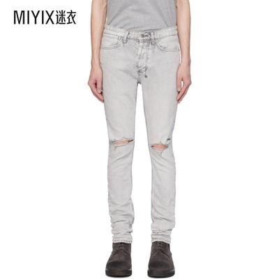 Ksubi 男士灰色 Van Winkle White Snow 牛仔裤 迷衣时尚