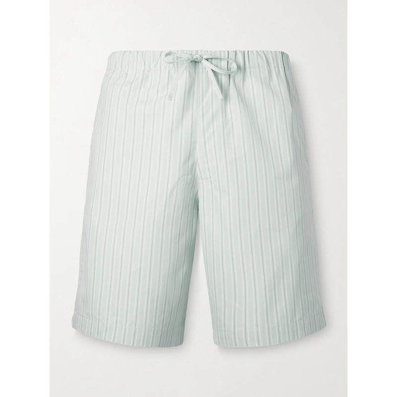 Dries Van Noten 男士 SS26 短裤 直筒条纹棉质府绸抽绳短裤,男装,短裤,淘宝优惠券,粉丝福利购,淘宝优惠卷