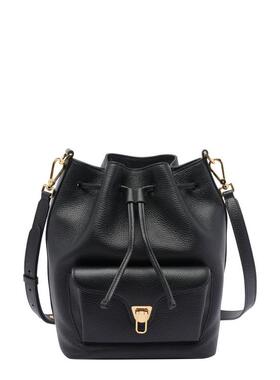 Coccinelle 女士 FW25 托特包 Beat Generation 中型水桶包