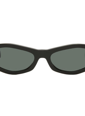 VERSACE范思哲 女士 太阳镜 黑色 Signature 太阳镜