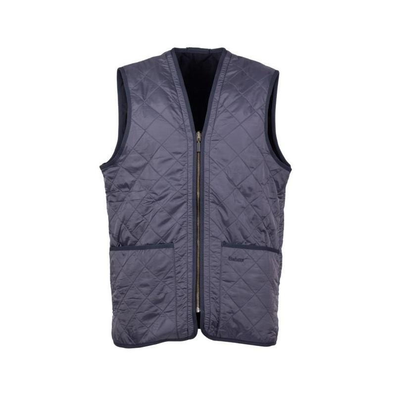 Barbour 男士 FW25 夹克 絎縫拉鍊背心