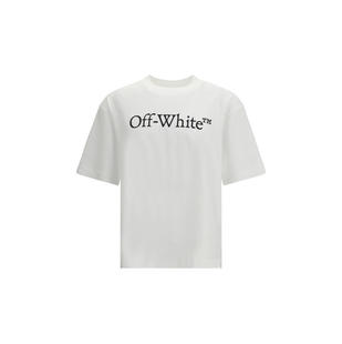 SS26 男士 White 大号 Bookish Skate T恤 Off