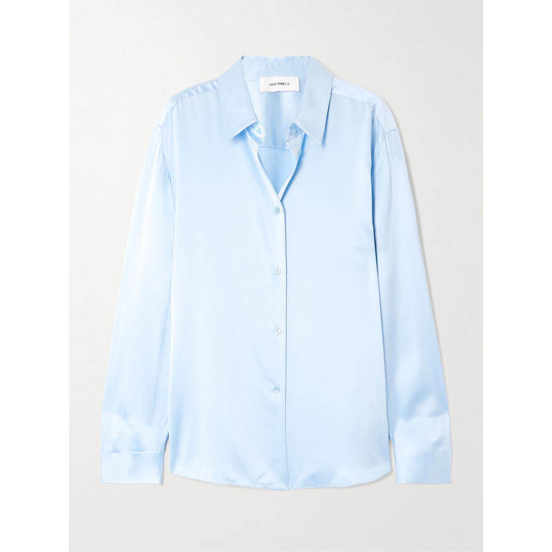 LISA YANG 女士 FW25 衬衫 真丝缎衬衫,女装/女士精品,真丝上装,淘宝优惠券,粉丝福利购,淘宝优惠卷