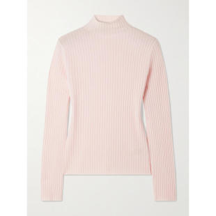 Ariana Arch4 毛衣 SS26 罗纹有机羊绒高领毛衣 女士