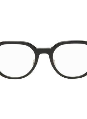 Thom Browne 汤姆·布朗 男士 太阳镜 黑色 Acetate Oval 眼镜