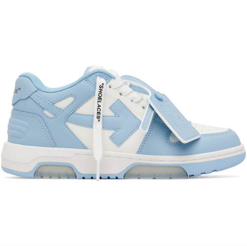 Off-White 女士 运动鞋 蓝色  白色 Out Of Office Calf Leather