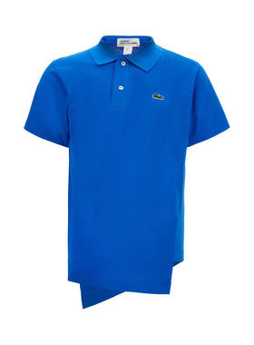 Comme des Garçons 男士 FW23 POLO衫 piquet 蓝色Polo衫
