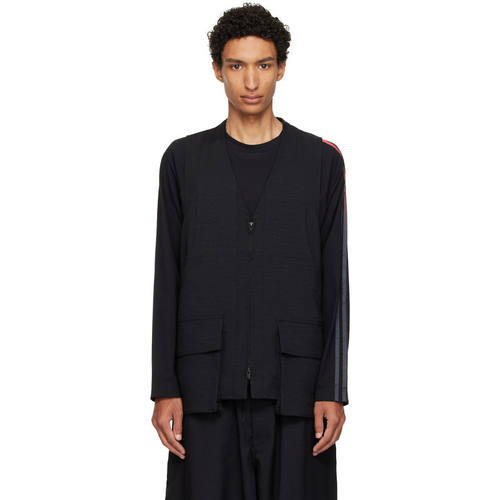 Y-3 男士 马甲 黑色 Sport Uniform Pocket