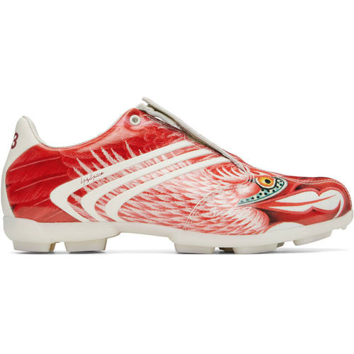 Y-3 男士 运动鞋 红色 F50 Beast
