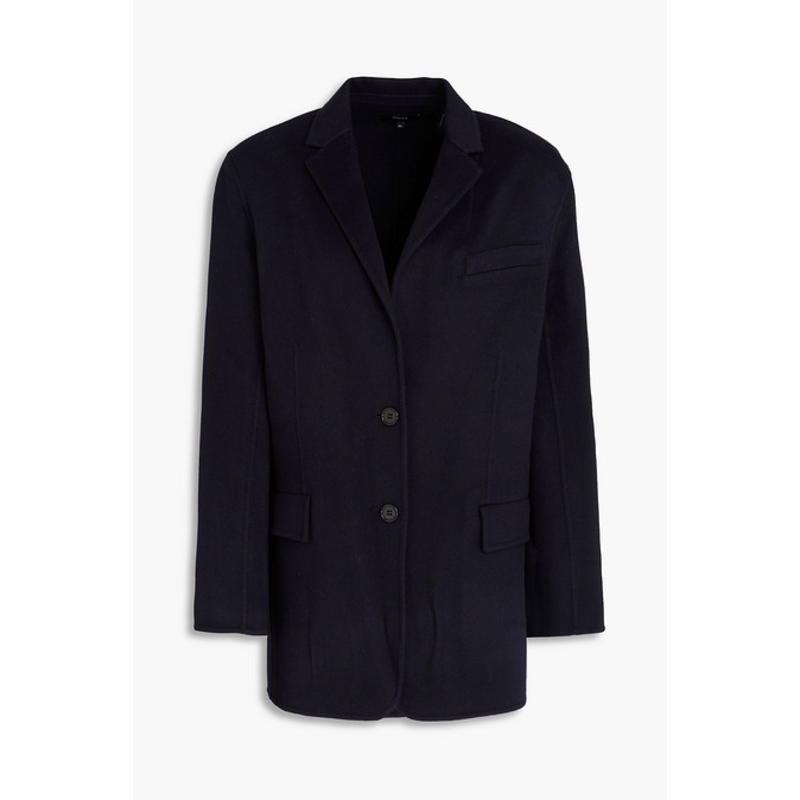 Theory 女士 夹克 羊毛羊绒混纺毛毡西装外套