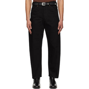 Lemaire 勒梅尔 男士 牛仔长裤 黑色 Twisted Workwear 牛仔裤