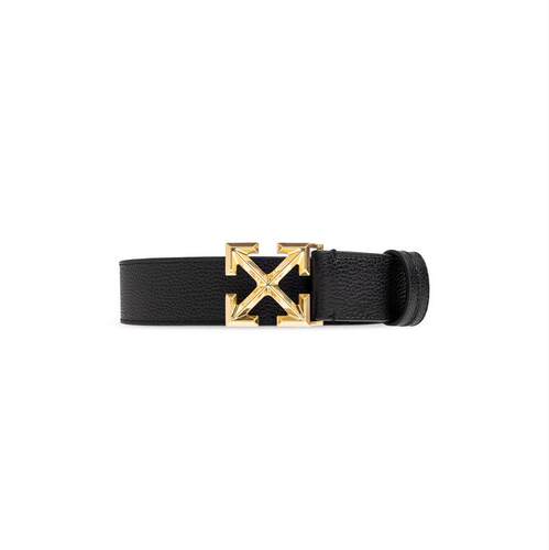 Off-White 男士 SS26 腰带 黑色 Arrow Rv 35MM Quote
