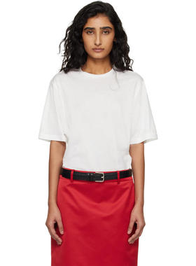 The Frankie Shop 女士 T恤 白色 Harper Soft Organic