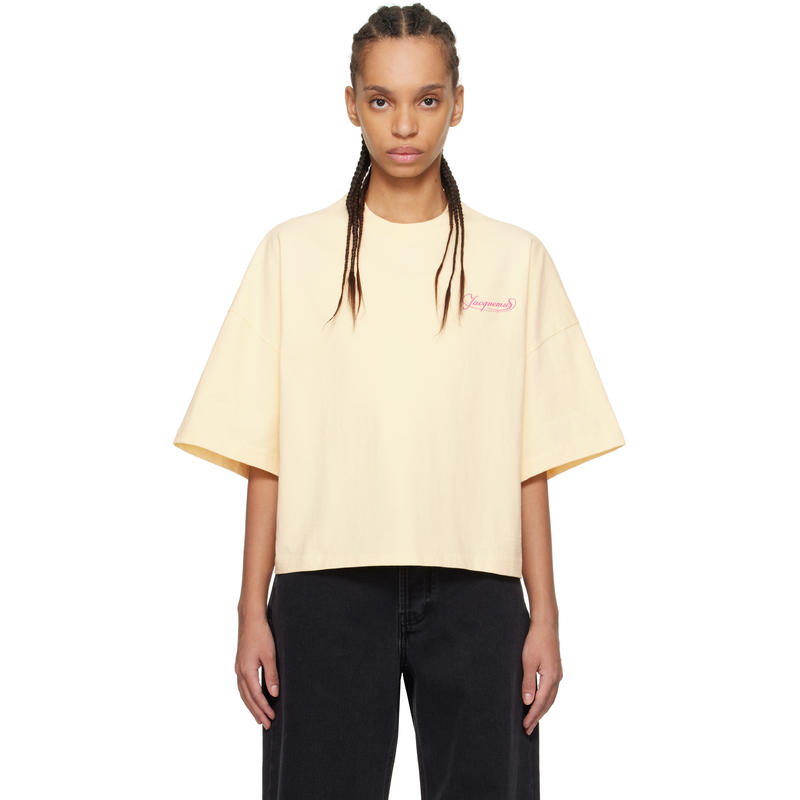 Jacquemus 女士 T恤 米色 The Corto T 恤