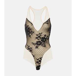 Wolford 沃尔福特 女士 连体衣 x N21 Monica 蕾丝拼接