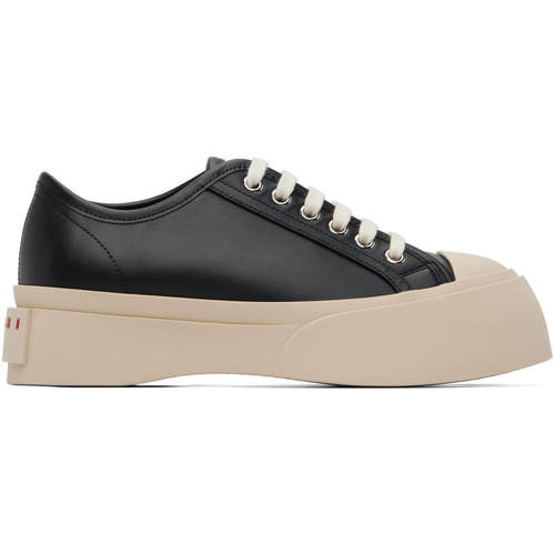 Marni 玛尼 女士 FW25 运动鞋 Marni 黑色 Pablo Low-Top Lace-Up