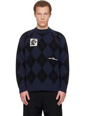 UNDERCOVER 男士 毛衣 蓝色 UP2E4902 毛衣