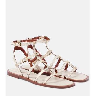 Zimmermann 兹默曼 女士 凉拖 Goldie 皮质凉鞋