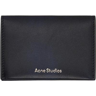 Acne Studios 男士 卡包 海军蓝 Folded 卡包
