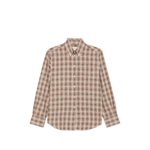 Róhe 女士 FW26 衬衫 棋盘格纹棉质