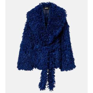 ROTATE 女士 夹克 宽松款束带大衣