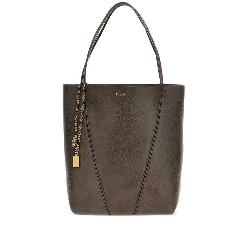 Chlo&eacute; 女士 FW25 单肩包 中号双手柄托特包