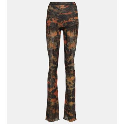 KNWLS 女士 运动紧身裤 Halcyon 印花针织打底裤