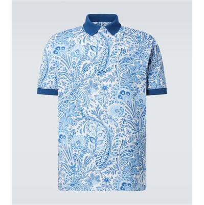 Etro 艾绰 男士 POLO衫 佩斯利棉质