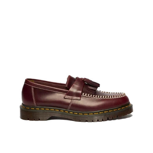 Dr. Martens 马丁博士 女士 FW26 休闲皮鞋 ADRIAN BEN 红色皮质
