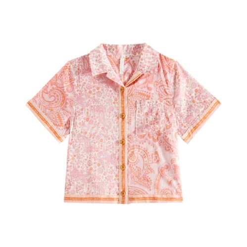 Zimmermann 兹默曼 中性（儿童） 衬衫 Ottie 佩斯利棉质童装