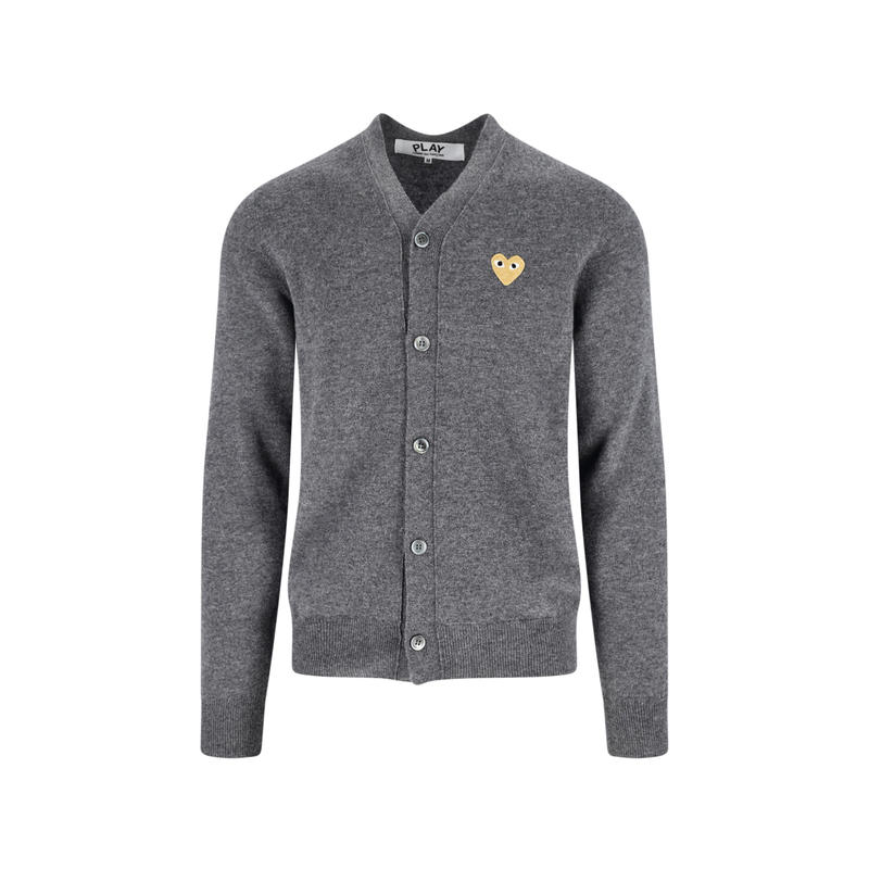 Comme Des Garcons Play 中性（成人） FW25 毛衣 灰色毛线衫