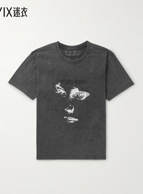 Mfpen 男款Merch 短款印花有机棉针织T恤 迷衣时尚