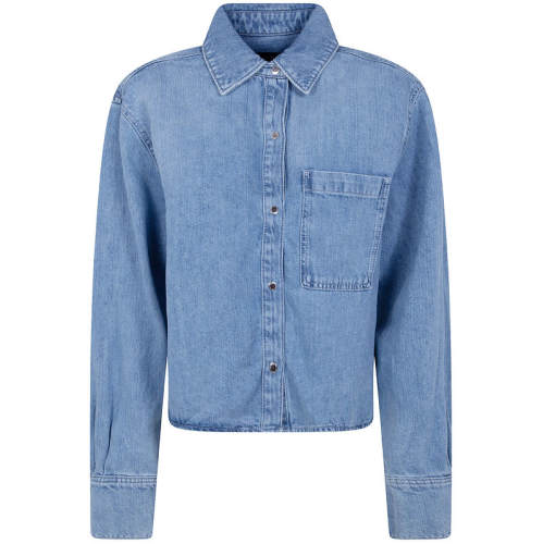 7 For All Mankind 赛文·弗奥曼德 女士 SS26 衬衫 短款亚麻