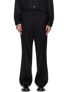 Our Legacy 男士 长裤 黑色 Borrowed Chino 长裤