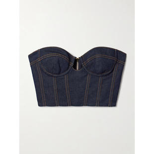 SS25 女士 背心 Crush Zimmermann 牛仔罩衫 兹默曼