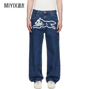 ICECREAM 男款蓝色 Running Dog Double Scoop 牛仔裤 迷衣时尚