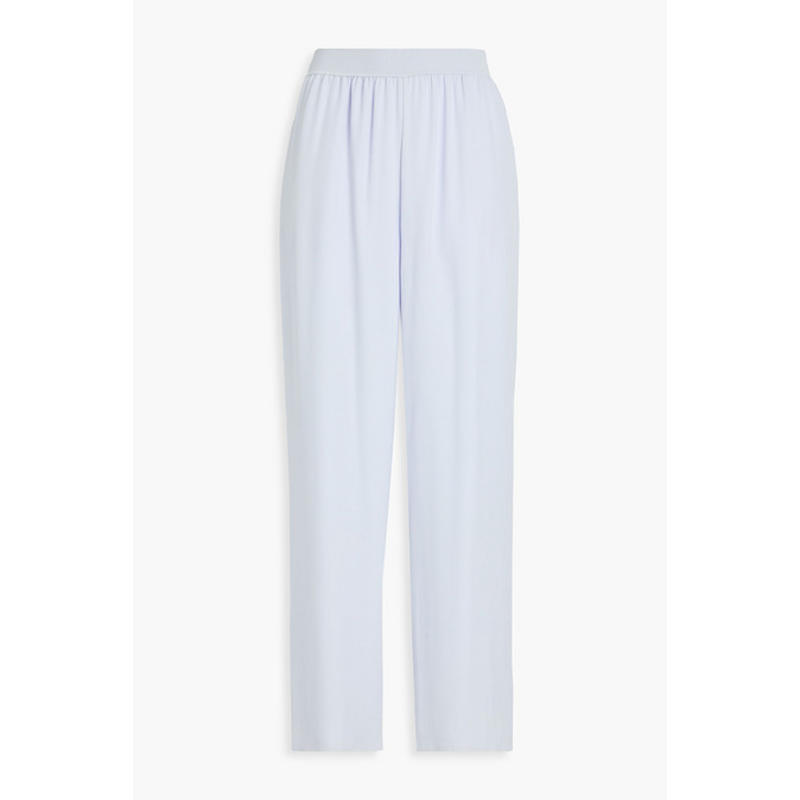 Theory 女士 长裤 真丝缎绉纱直筒裤