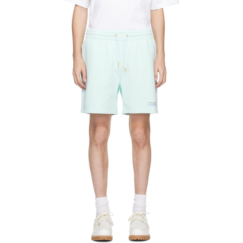 Casablanca 男士 短裤 蓝色 Manga Tennis Ball 运动短裤