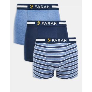 男士 三件套 平角内裤 多彩四角裤 rexxo Farah