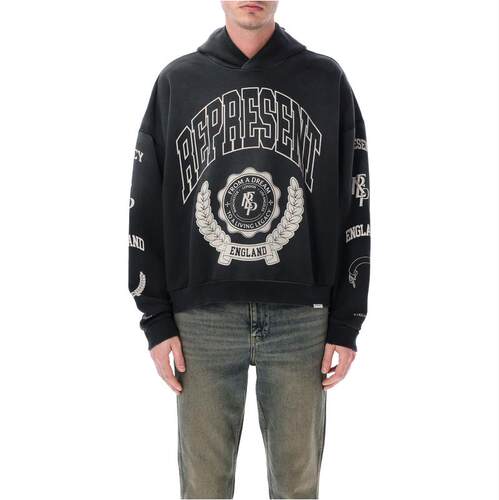 Represent 男士 SS26 卫衣 Legacy 盾徽连帽衫