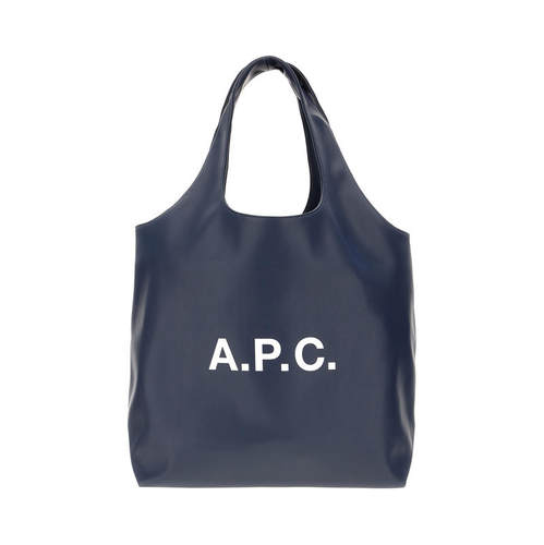 A.P.C. 女士 FW26 单肩包 蓝色再生皮革肩包