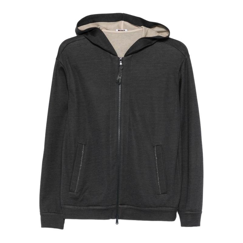 Brunello Cucinelli 女士 SS26 夹克 黑色毛线衫