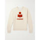 marant Logo 男士 isabel 卫衣 Mikoy Flocked 棉混纺针织毛衣