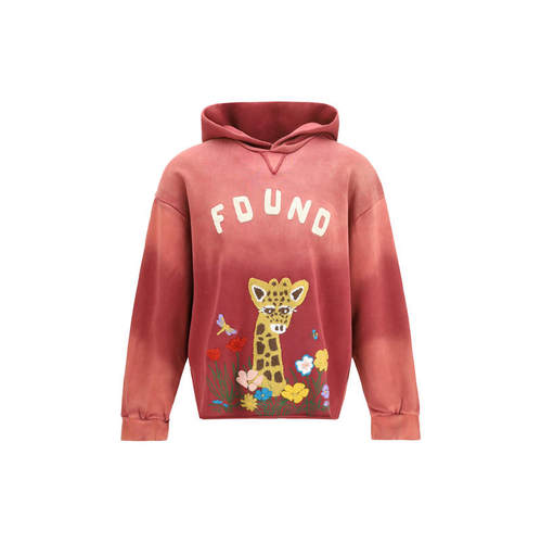 FOUND 男士 FW26 卫衣 Wildlife 刺绣连帽衫