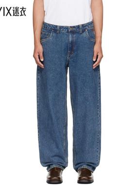 Dime MTL 男款蓝色 Baggy 牛仔裤 迷衣时尚