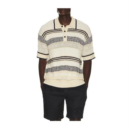 Scotch  Soda 苏格兰苏打 男士 POLO衫 结构感落肩针织